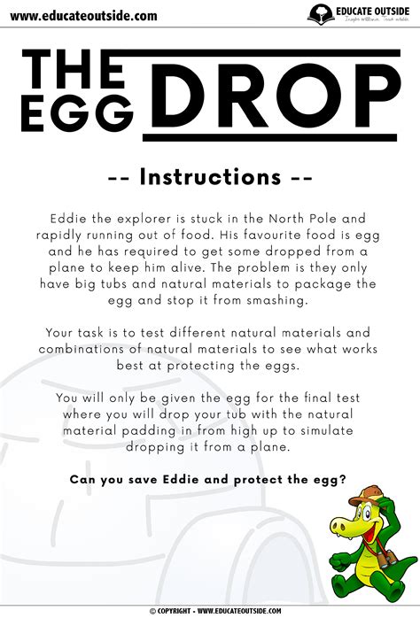 egg drop workbook pdf